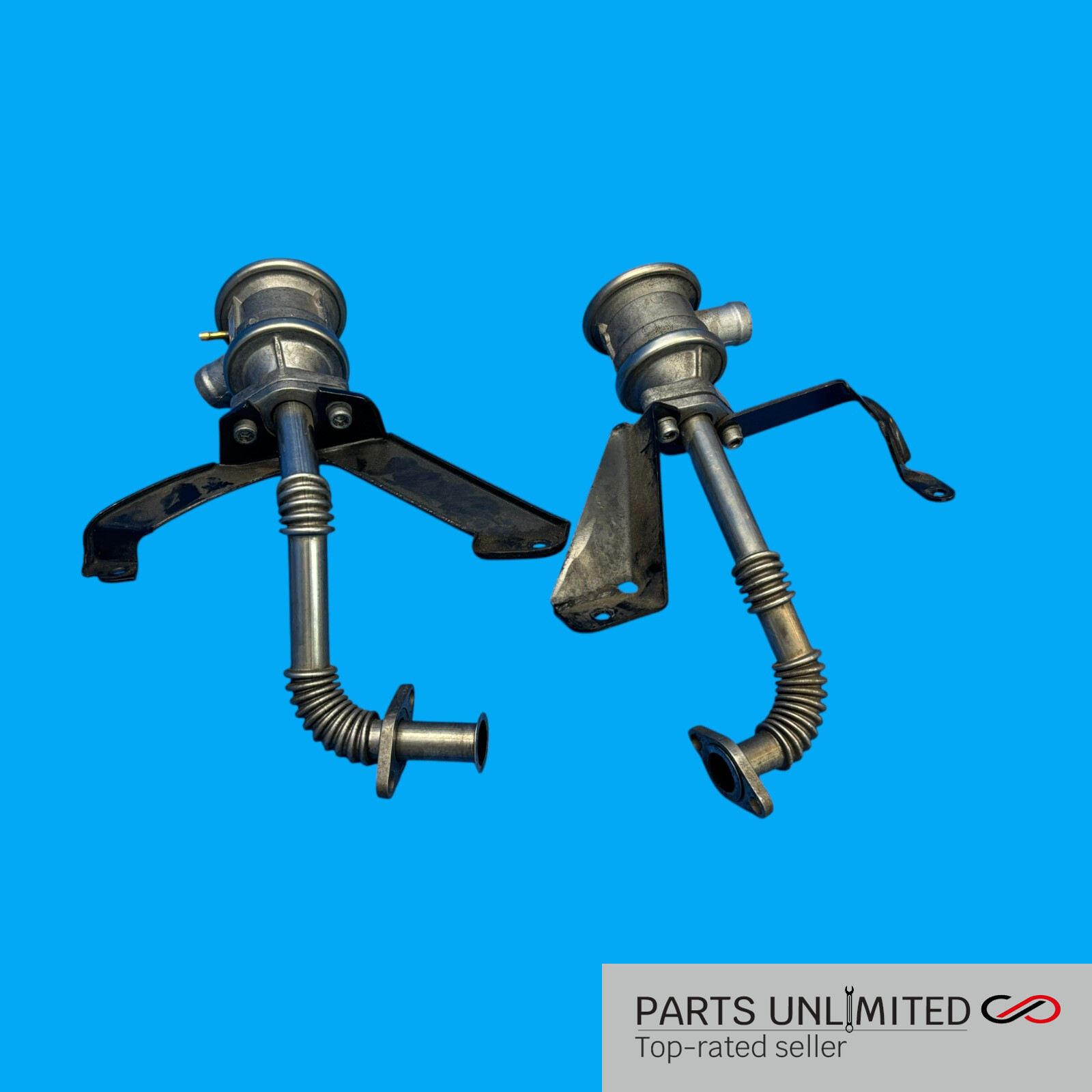 05-07 Maserati Quattroporte M139 OEM Air pump check valve EGR valve w/ lines x2