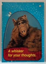 1987 Alf Sticker 10 A Whisker for your Thoughts NS3