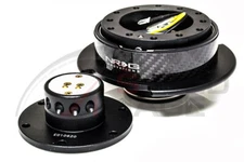 NRG STEERING WHEEL GEN 2.5 QUICK RELEASE CARBON FIBER BODY RING SRK-250CF FLARE