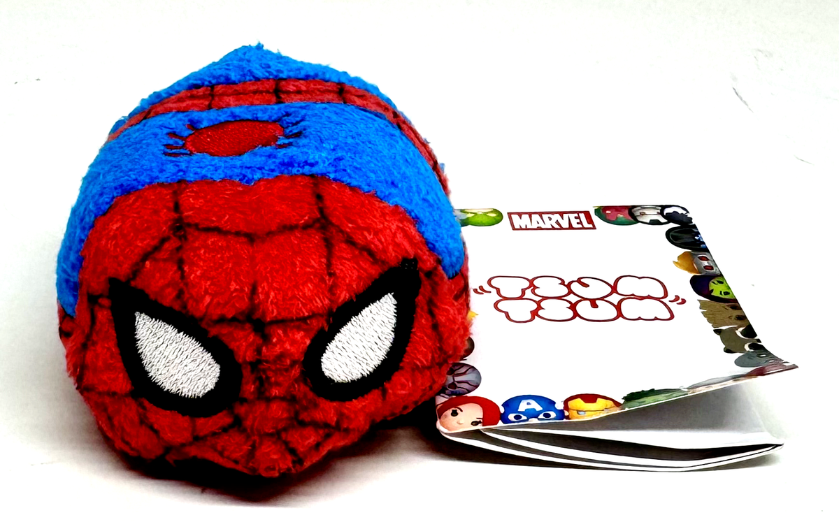 New Authentic US Disney Store Marvel Spider-Man Tsum Tsum Mini 3.5