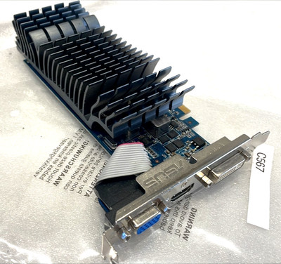 ASUS NVIDIA GeForce GT610 2GB DDR3 PCI-E HDMI DVI VGA Video Grafikkarte