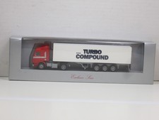 Scania 113 M autoarticolato valigia "Turbo Compound" rosso/bianco scatola Herpa Exclusiv 1:87