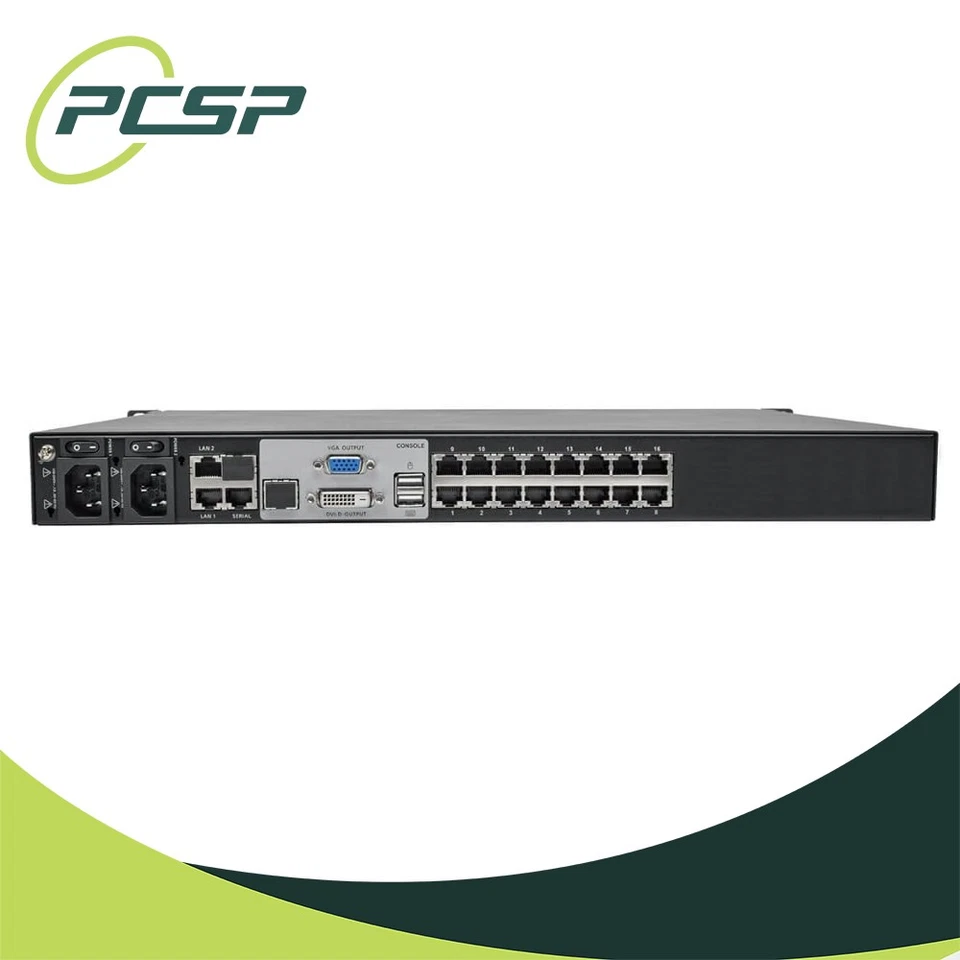 Tripp Lite B064-016-02-IPG 16-Port Cat5 KVM Over IP Switch – 1U Rackmount - Image 3 of 4