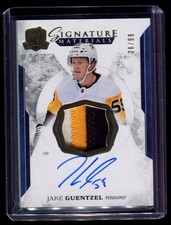 2017-18 Upper Deck The Cup Signature Materials Auto Jake Guentzel /99 #SP-GU