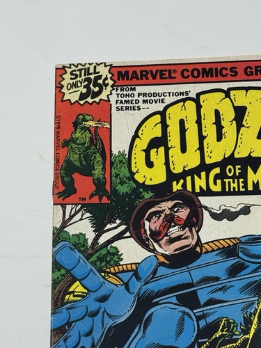Godzilla King of the Monsters #17 Marvel Comic Book 1978 - Afbeelding 4 van 7