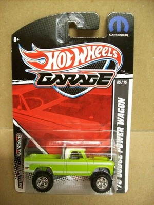 Hot Wheels Garage 1970 Dodge Power  Wagon 4x4