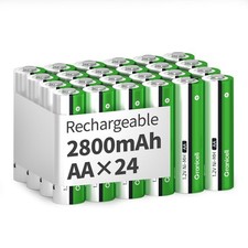 Granicell Rechargeable AA Batteries, 2800 mAh High Capacity AA Battery, 1.2V 36.24 per battery