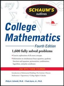 Schaums Outline of College Mathematics (Schaums Outlin... | Buch | Zustand gut