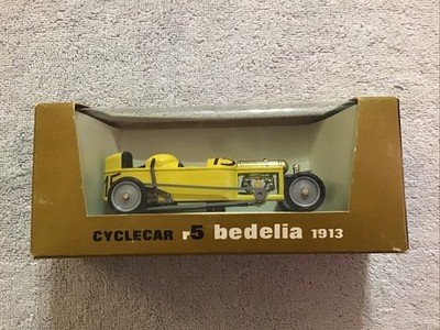 Brumm Revival Series  - 1913 CYCLECAR BEDELIA    - 1/43 DieCast