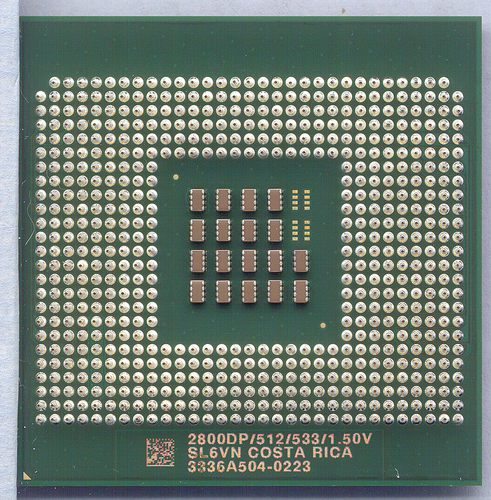 Intel Xeon 2.8 GHz Server CPU Processor- SL6VN - Picture 2 of 2