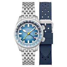 Spinnaker Bradner GMT Automatic Blue Alps Watch - Brand New