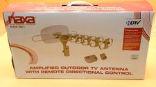 Naxa NAA-351 AMPLIFIED OUTDOOR TV ANTENNA W/ REMOTE DIRECTIONAL CONTROL HDTV NIB