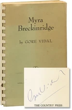 Gore Vidal MYRA BRECKINRIDGE Uncorrected Proof signed by the author 1st #155913