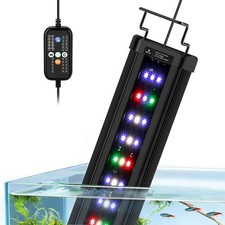 Aquarium Light, LED Fish Tank Lights with Auto Time Sync 24/7, IP68 Waterpr...