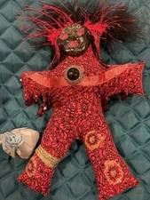 Vintage 1990s Voodoo Doll From Jackson Square New Orleans