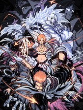 Anime bleach kurosaki ichigo inoue orihime kuchiki Custom Gaming Mat Desk