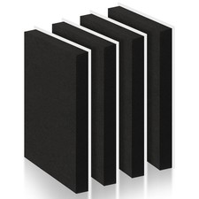 4 Pcs 1" Thick Foam Padding Sheet with Adhesive Backing Closed Cell 12 Inch x...