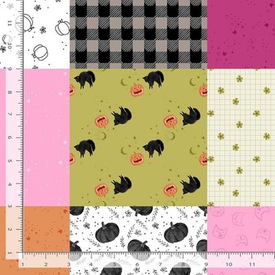 Patchwork in Multi | Ghouls Night Out | Dear Stella