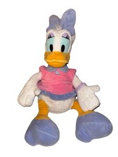 Disney Store Daisy Duck Plush Toy Doll Stuffed Pink Purple