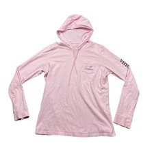 Vineyard Vines Medium Pink Hoodie Long Sleeve Drawstring