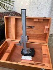 Starrett No. 254 Master Vernier Height Gage 26" in Wood Box NICE!