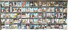 1971 TOPPS BASEBALL LOT OF 100 CARDS LOW GRADE TO VGEX SEE DESCRIPTION MANY HI#
