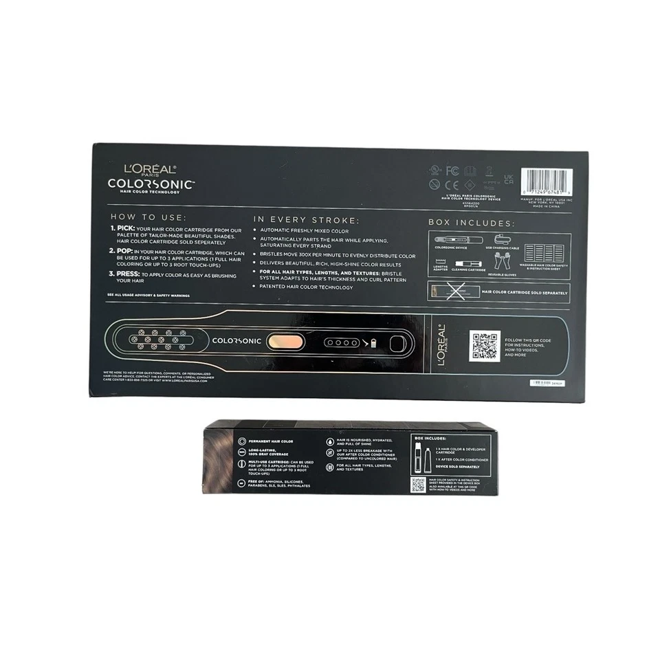 Women's L'Oréal Colorsonic Hair Color Technology Device & Cartridge Black Gold - Image 2 of 4
