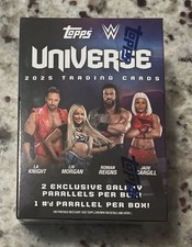 2025 Topps Universe WWE Wresting Factory Sealed Blaster Box!! New! Minty Fresh!