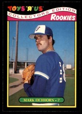 Mark Eichhorn 1987 Topps Toys 