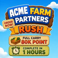 Monopoly Partners Go - ACME FARM Event | Full Carry Service 80K Points - Rush