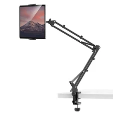 T2 Metal Desktop Stand Long Arm Tablet Stand Bed Desktop Lazy Bracket Support Ip
