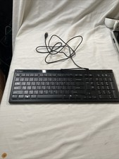 Kensington Slim Type Wired Keyboard K72357USA ,Black