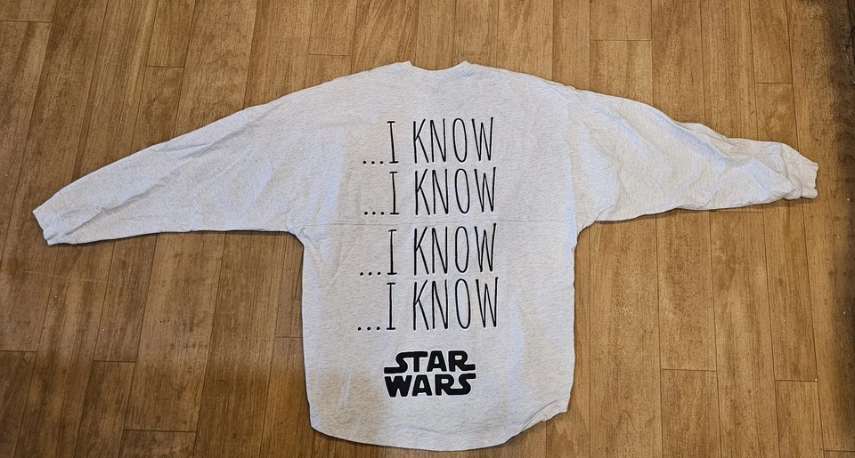 Camiseta Disney I Love You Star Wars Falcon Spirit Adulto Mediana Foto 2 de 3