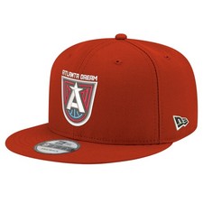 Unisex New Era Red Atlanta Dream Logo 9FIFTY Snapback Hat