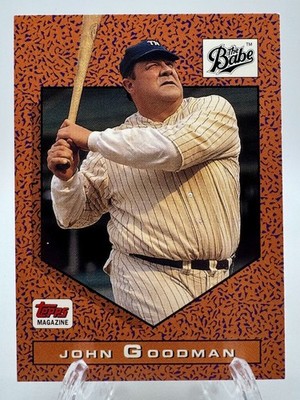 1991 Topps Magazine - The Babe John Goodman #TM77 Universal Studios