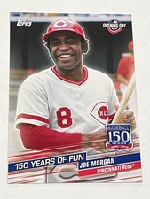 2019 Topps Opening Day Baseball 150 Years of Fun - Joe Morgan - Cincinnati Reds