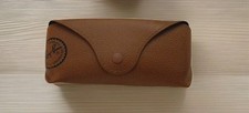 Vintage RAY-BAN Bausch  Lomb BL Tan Leather Envelope Shaped Glasses Case Empty