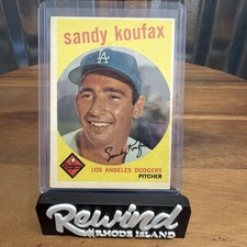 1959 Topps Sandy Koufax #163 G/VG Los Angeles Dodgers Hall Of Fame