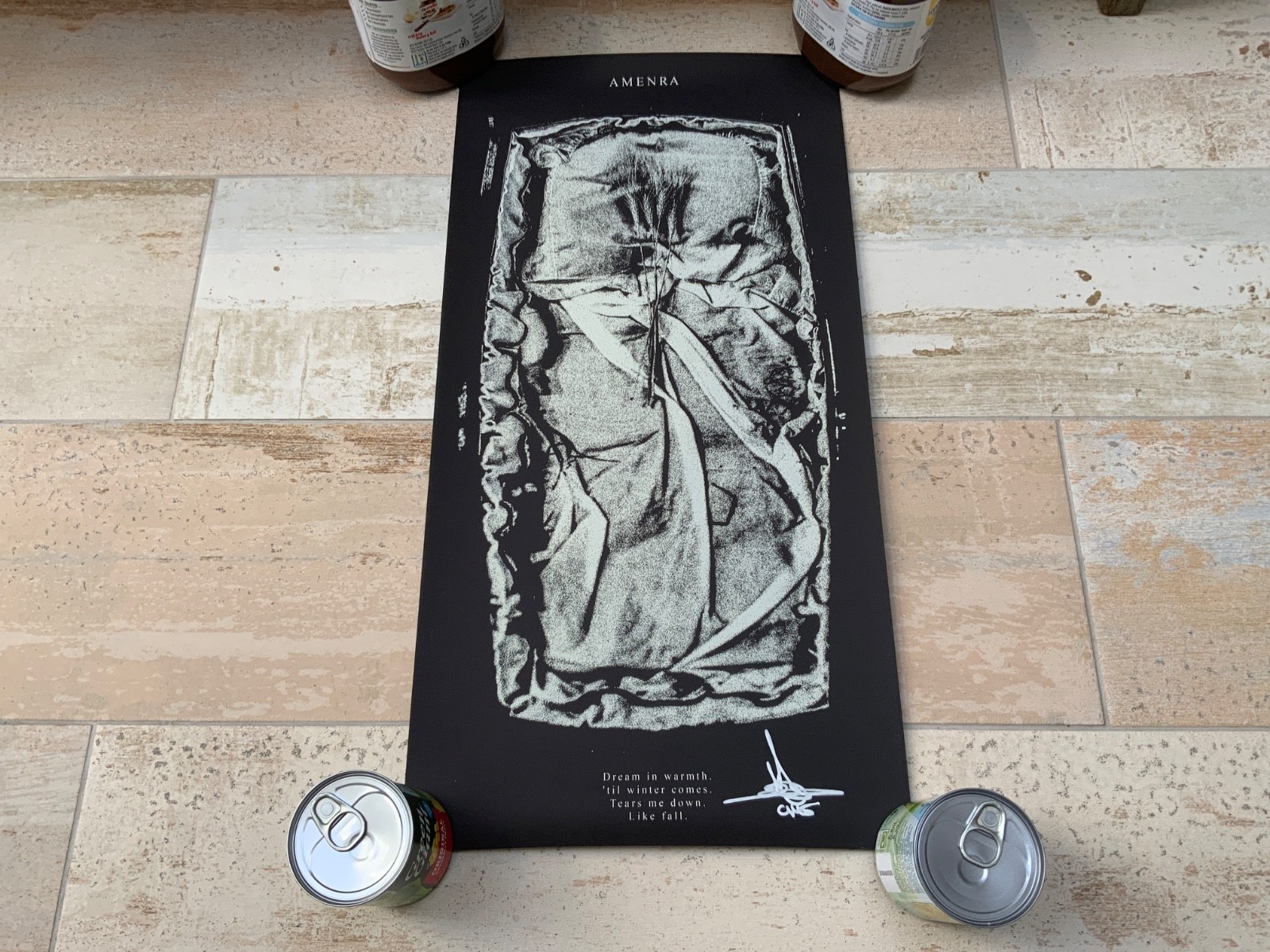 Amenra  limited edition signed autographed poster by Collin  new NEUROSIS  Isis