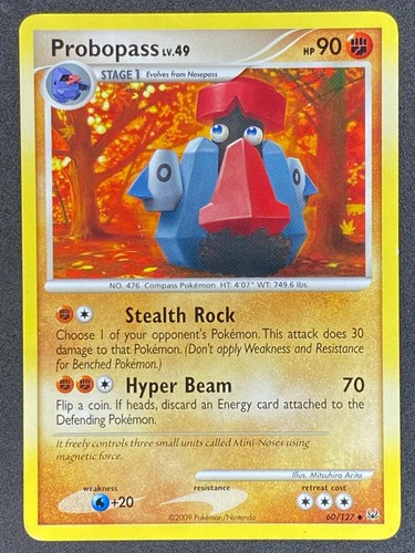 Pokémon Probopass 60/127 PL Platinum LP/NM