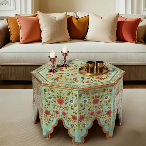 Butler Specialty Priya Hand Painted Coffee Table In Espresso - Picture 2 of 5