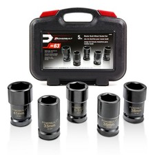 Powerbuilt 5 Piece Master Budd Wheel Socket Kit - 648993 Powerbuilt 5 Piece Master Budd Wheel Socket Kit - 648993