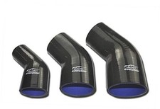 4-ply Silicone Joiner 45 Degree Bend Reducer Elbow 76mm - 89mm (3" - 3.5")