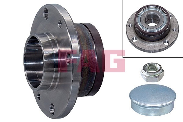Radlagersatz Schaeffler FAG 713 6907 30 FüR Fiat Stilo Doblo VAN Multi Wagon JTD-image