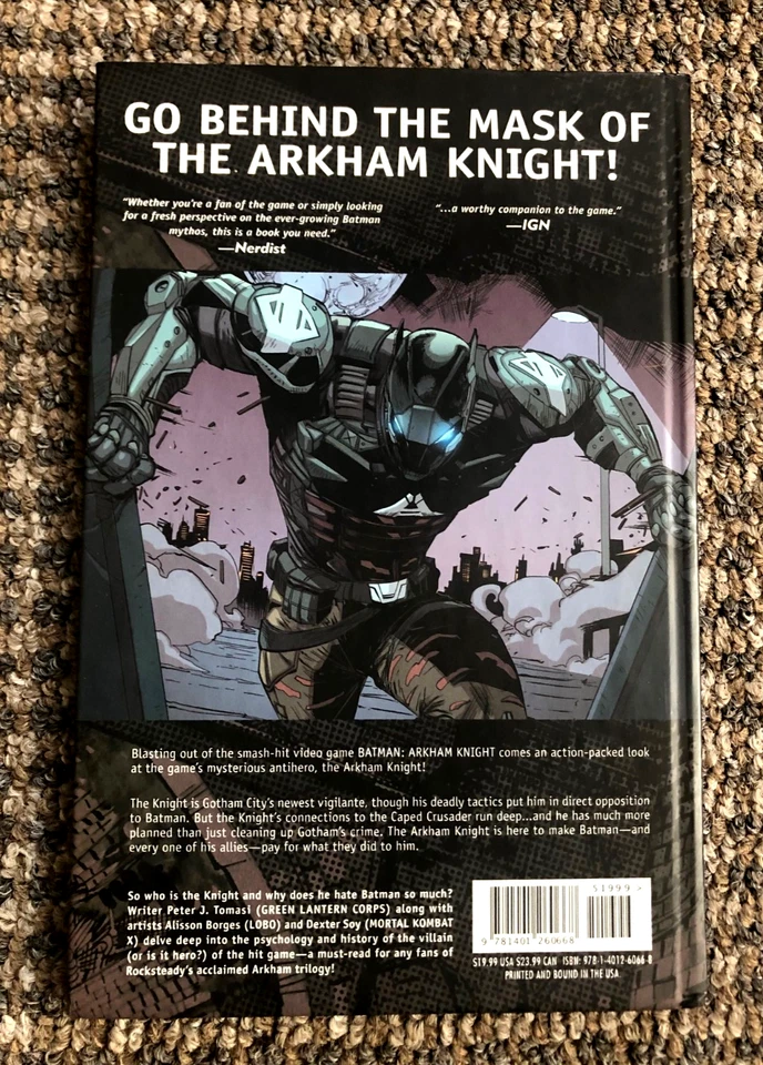 "Batman: Arkham Knight Genesis": Video game prequel (HC graphic novel, 2016) - Image 3 of 4