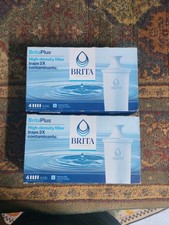 Brita Plus Replacement Water Filter, BPA-Free, High-Density Pitchers 2x 4 PACKS