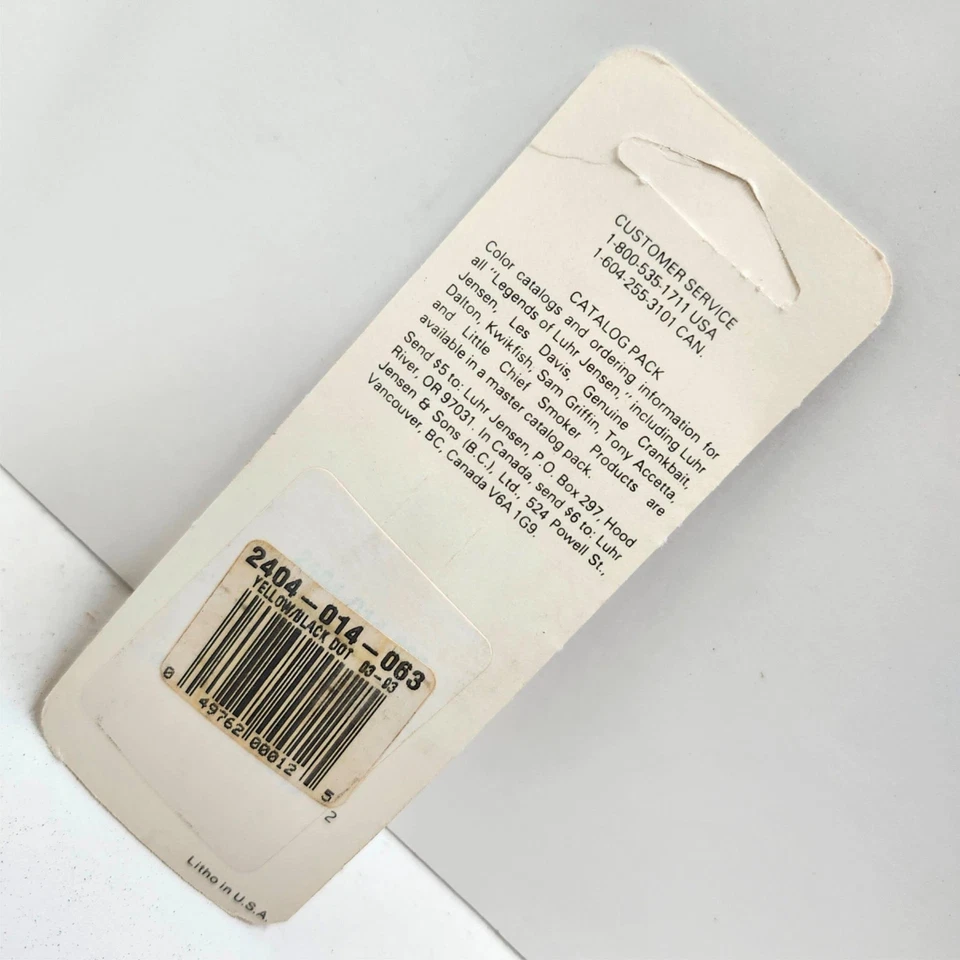 Luhr Jensen Shyster Weighted Action Spinner amarelo ponto preto tamanho 1/4oz 2404-014-063 - Imagem 2 de 3