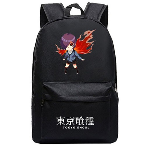 Tokyo Ghoul Backpack Book Bag Shoulder Bag Travel Bag Rucksack Satchel - Picture 11 of 32