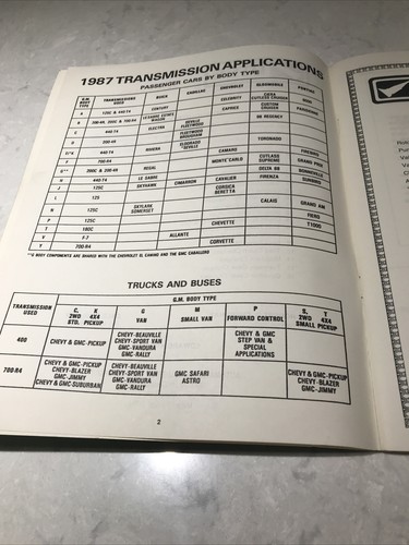 ATSG gm 440-t4 440t4 manual de actualización manual de reparación técnica para referencia - Imagen 3 de 6