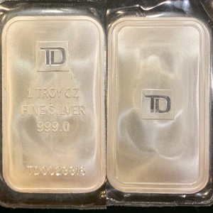 TD-BANK-of-Canada-1-oz-999-Fine-Silver-Art-Bar-Matte-Finish-MINT-SEALED